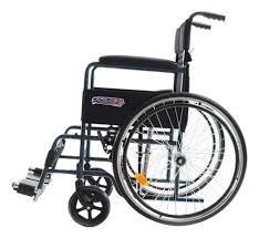 SILLA DE RUEDAS FOLDING SPORT COMPACTA CON RESPALDO PLEGABLE